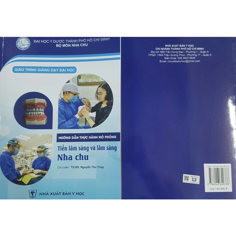 Sách - Hướng dẫn thực hành mô phỏng Tiền lâm sàng và lâm sàng Nha chu ( Giáo trình giảng dạy )