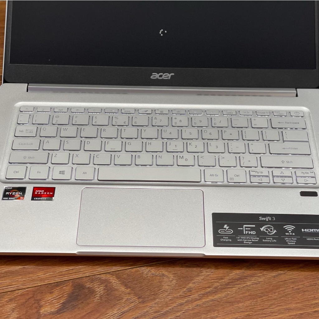 Acer Swift SF314 Ryzen5 4500U 8G SSD 512G AMD 14FHD 1.3kg led KB Finger Pin 11H New Outlet | BigBuy360 - bigbuy360.vn