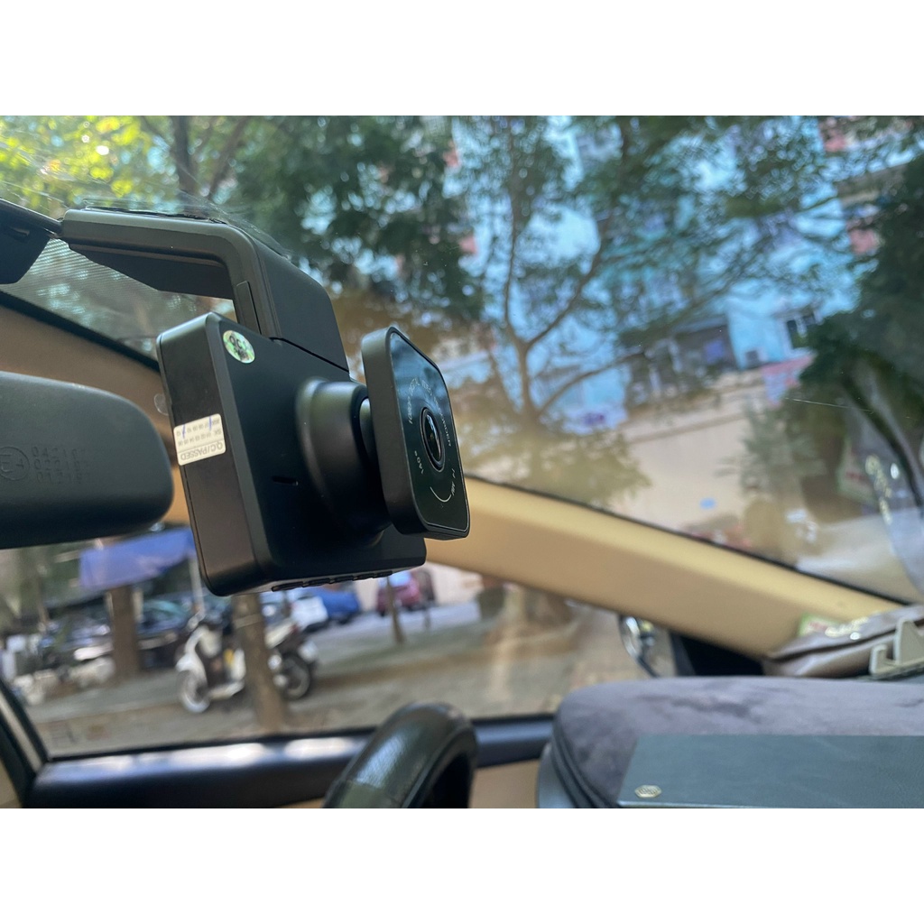 Camera hành trình gắn kính lái ô tô DASHCAM SAMRT K10, màn hình LCD IPS 3 inch, tích hợp camera sau và Wifi, Kèm thẻ nhớ