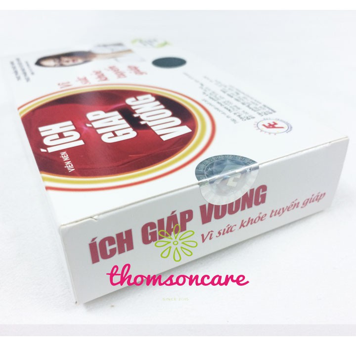 Ích Giáp Vương - Mua 6h tặng 1h bằng tem tích điểm - hỗ trợ giảm u bướu cổ, tuyến giáp, thiếu iod từ thảo dược