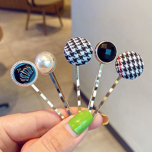 Combo 3 kẹp tóc đính đá lấp lánh ULA BOUTIQUE xinh xắn , dễ thương phong cách Hàn Quốc
