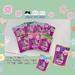 Pate Whiskas Cho mèo Dạng gói 80g