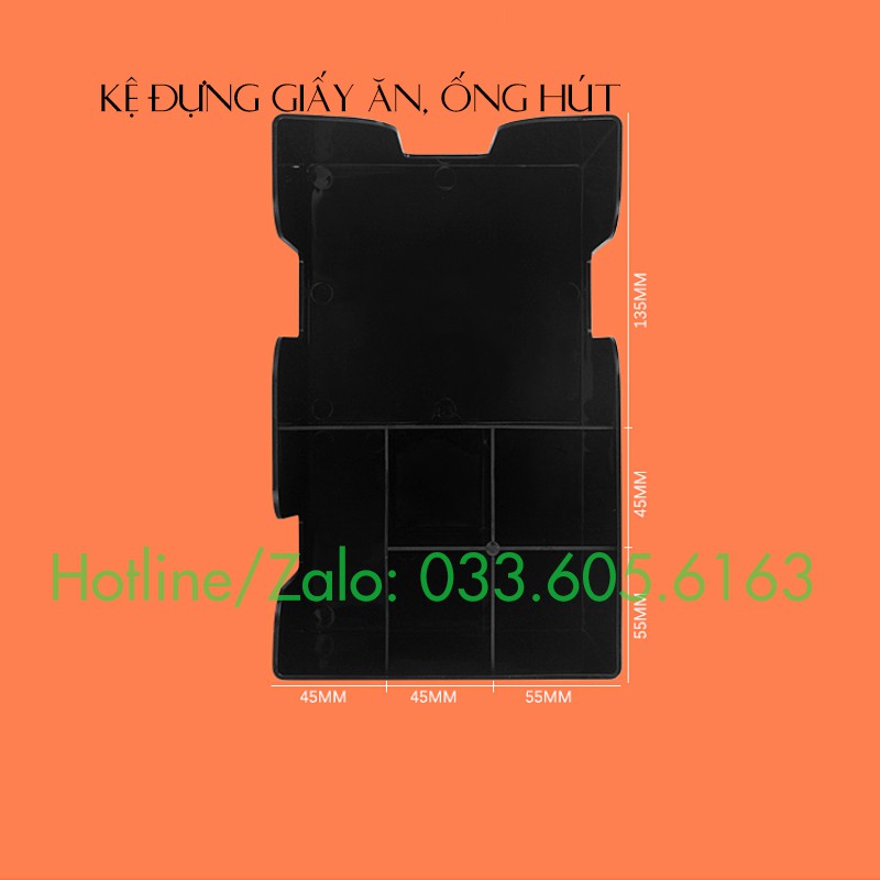 Kệ nhựa đựng Giấy ăn, ống hút, đường que chất đẹp giá rẻ | BigBuy360 - bigbuy360.vn