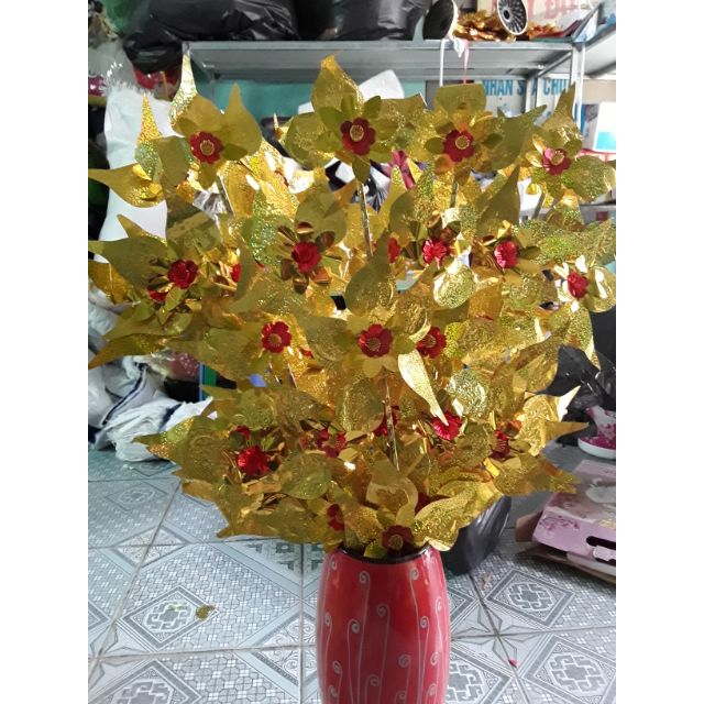 (sỉ ) 10 cành vàng lá ngọc