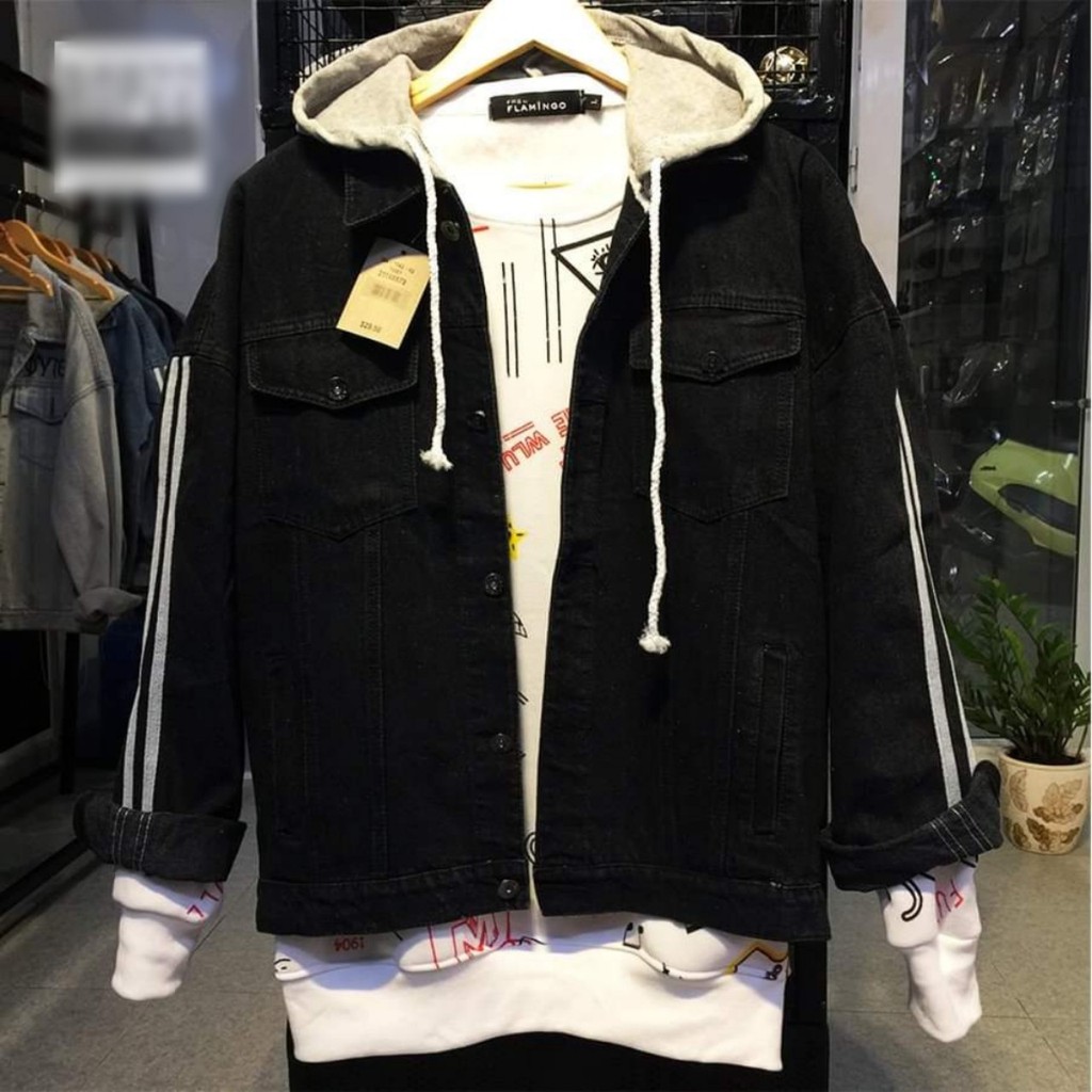 Áo khoác Jean nam thời trang Angel cao cấp kiểu from rộng TRA249 (HÀNG CHUẨN SHOP)