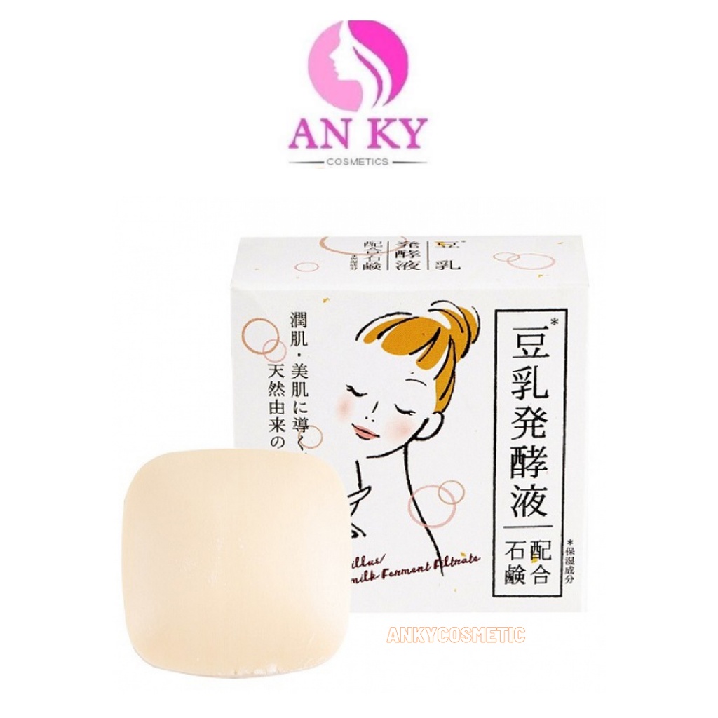 Xà Bông Đậu Nành Clover Dưỡng Trắng Da Nhật Bản