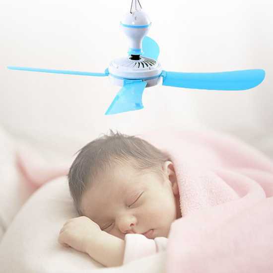 Quạt trần mini 4 cánh đường kính quay 60cm loại nhỏ