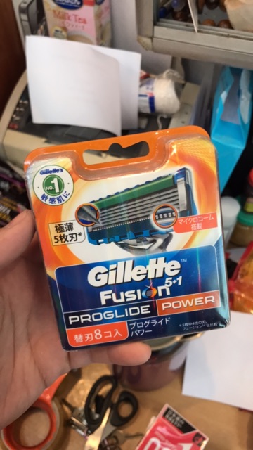 Lưỡi dao thay thế dao cạo Gillette 5 lưỡi nhật bản