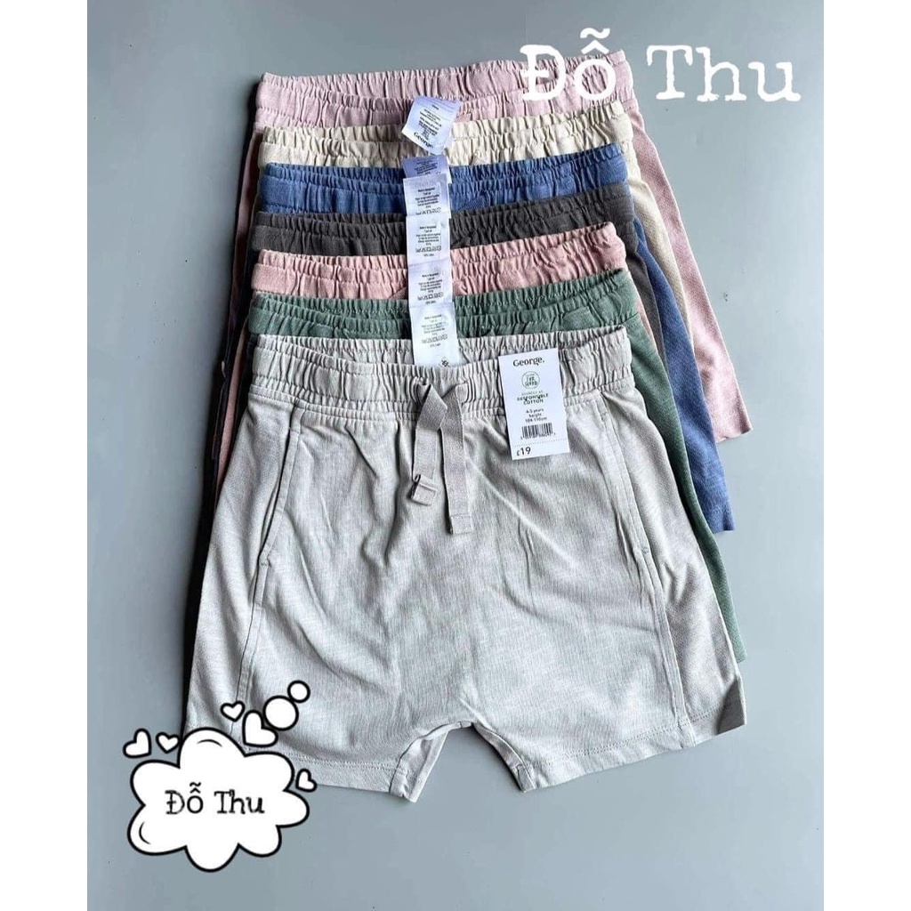 Quần đùi cotton bé trai George/tách lẻ