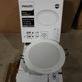 Đèn led âm trần DN027B LED 6 (7W)  D100, D125 PHILIP