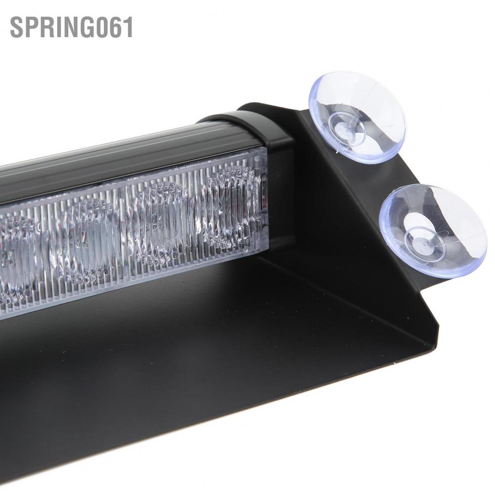 [Hàng Sẵn] Đèn LED Nhấp Nháy Cảnh Báo Gắn Kính Chắn Gió Xe Hơi Màu Đỏ Và Xanh Dương Thông Dụng 【Spring061】