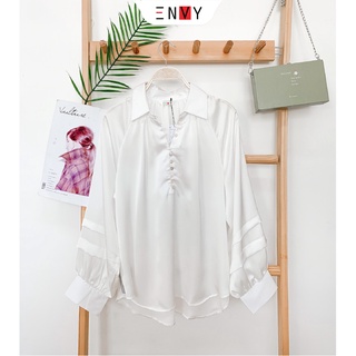 Áo Sơ Mi Lụa Tay Kiểu ENVY - S97