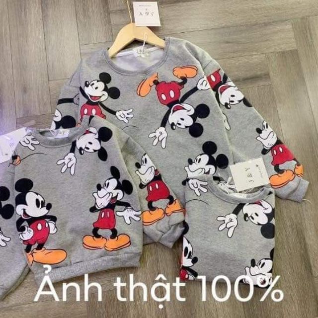 Áo đôi Micky mẹ và bé