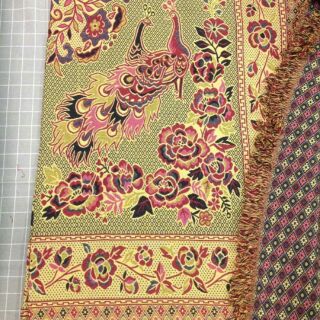 Chăn thổ cẩm boho họa tiết dân tộc ấm