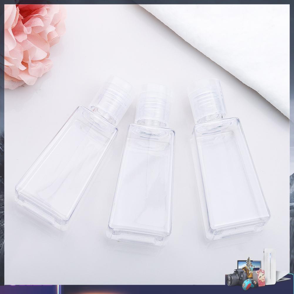 (Hàng Mới Về) Chai Rỗng Trong Suốt 60ml Dùng Để Chiết Mỹ Phẩm Khi Đi Du Lịch