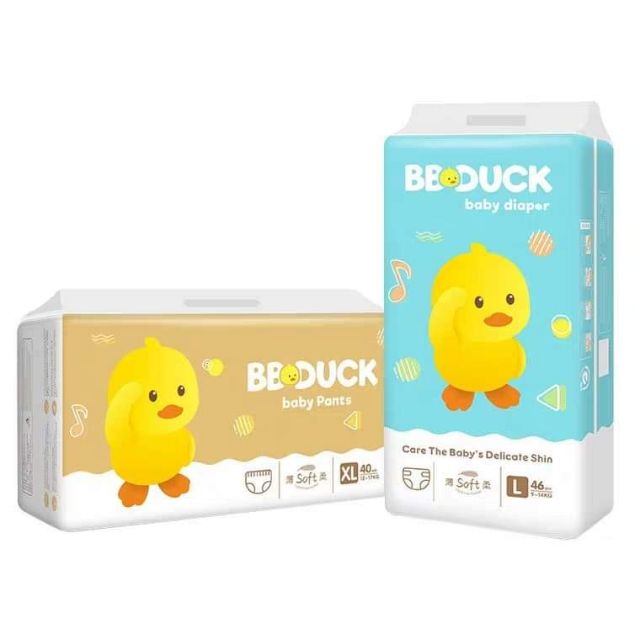 Tã dán/bỉm quần BBDUCK nội địa trung quốc size S60, M52, L44, XL40, XXL38, XXXL36