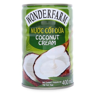 Nước cốt dừa Wonderfarm lon 400ml