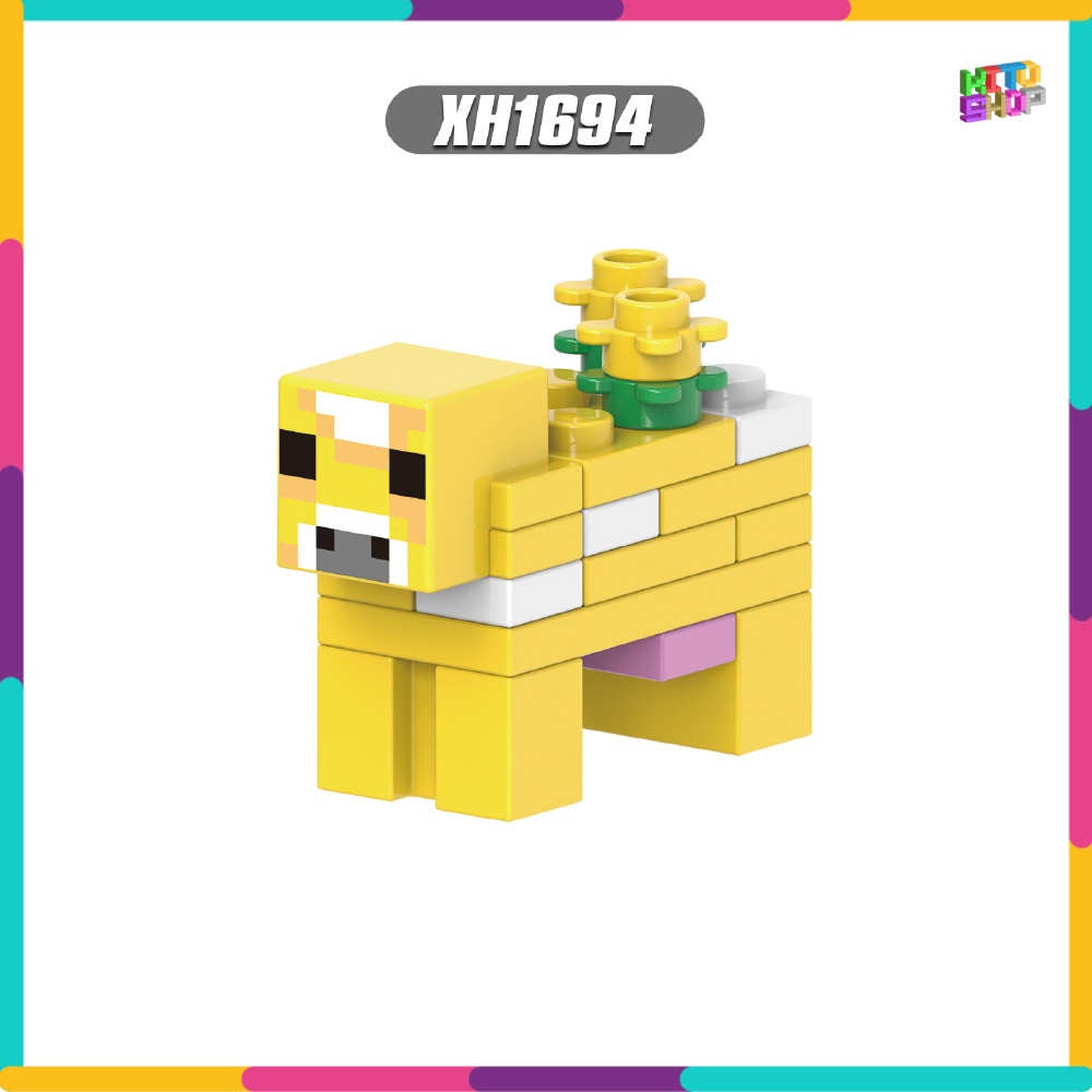Xếp Hình Lắp Ráp Minifigures Minecraft  Nhân Vật Trong Game X0311