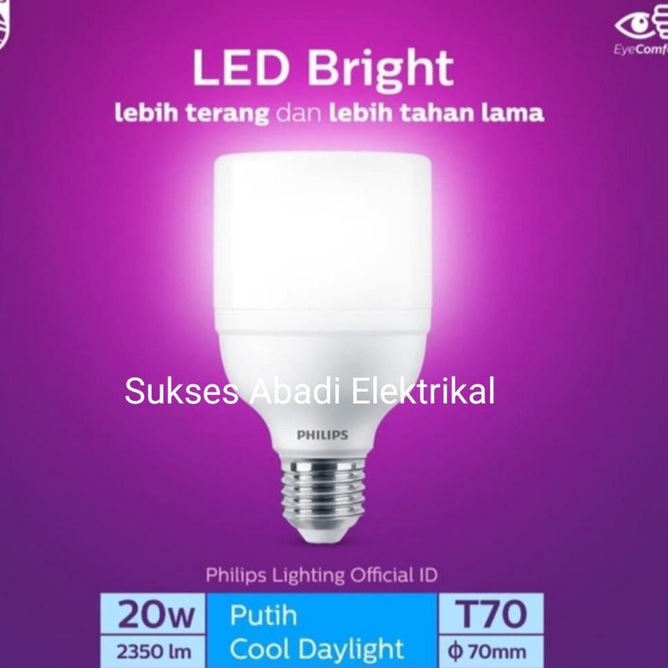 Bóng Đèn Led Philips 20w E27 20 Wat 05q