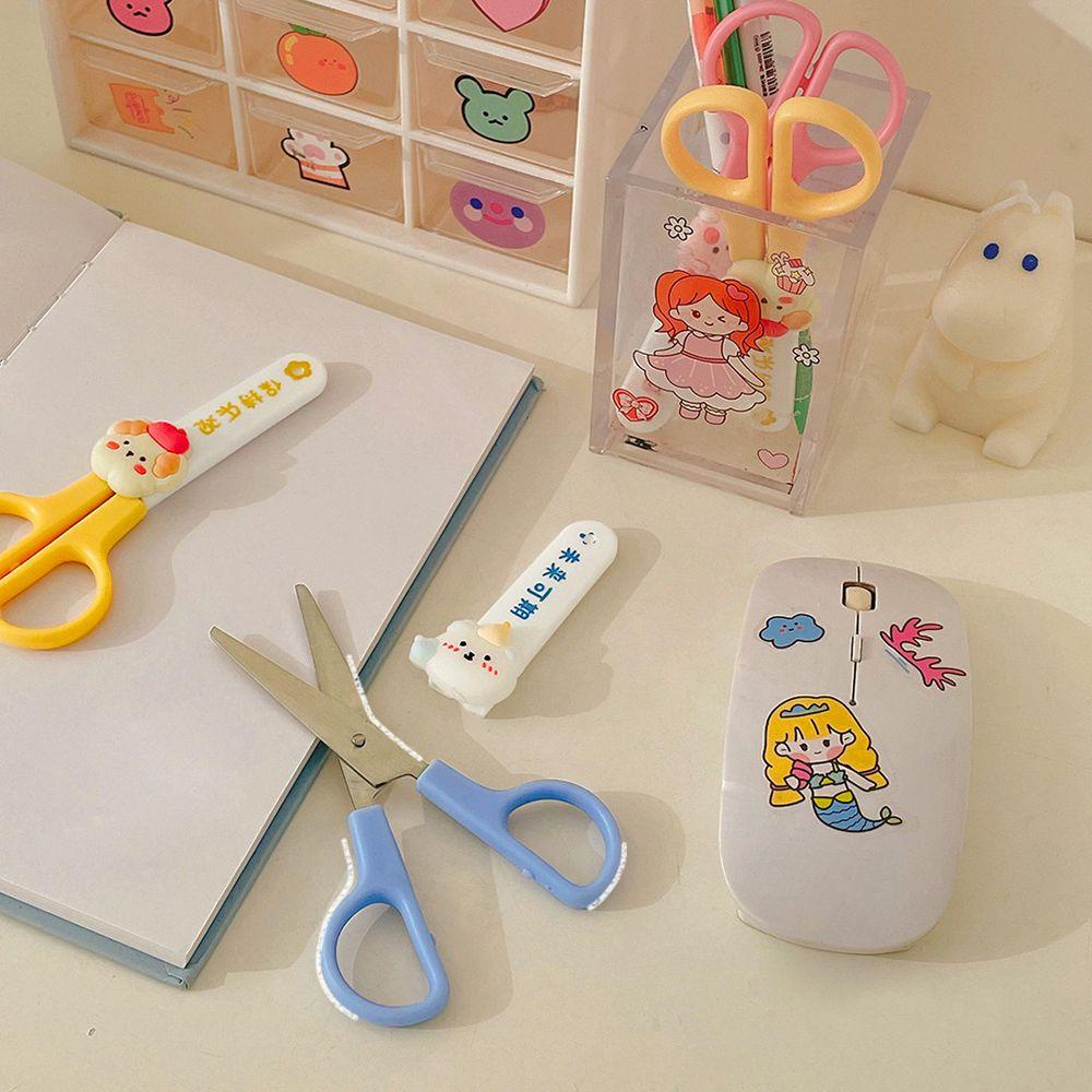 Kéo Cắt Giấy Mini Cầm Tay Tiện Dụng Cho Học Sinh / Văn Phòng