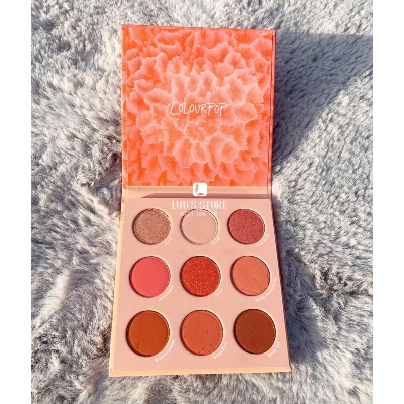 Bảng Phấn Mắt Colourpop Coast To Coral