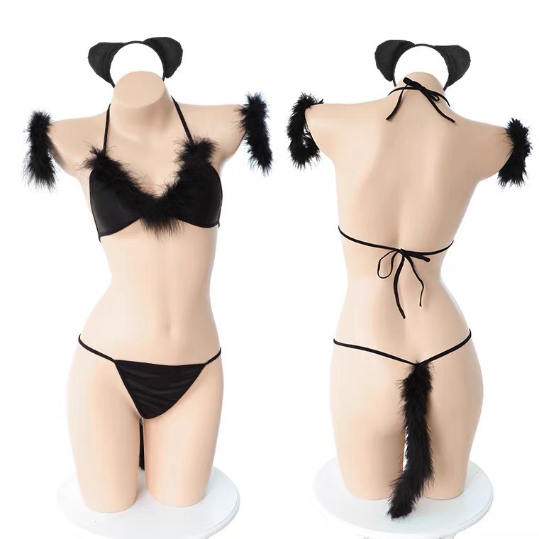 Bộ Đồ Cosplay Mèo Sexy Gợi Cảm, Đồ Lót Hóa Trang Cáo | BigBuy360 - bigbuy360.vn