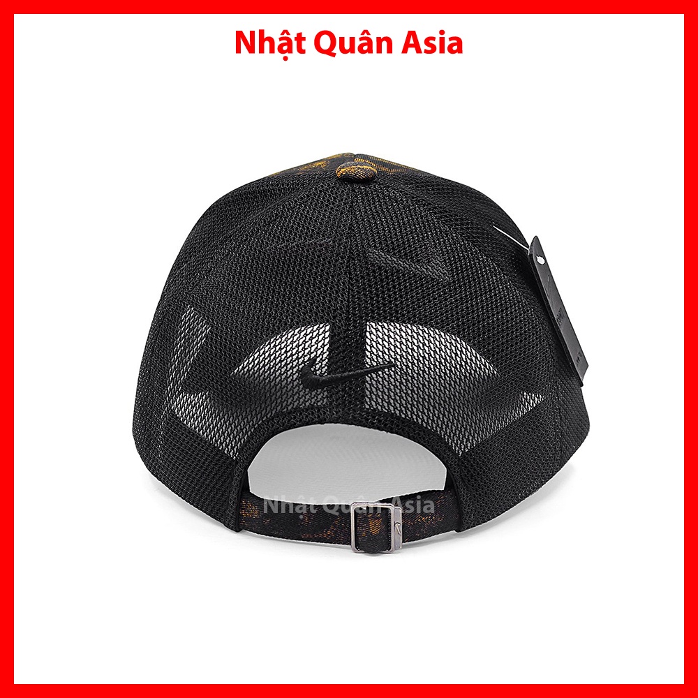 Nón Ni.ke đen cam loang phối lưới cao cấp thời trang cá tính - Nhật Quân Asia nhatquanasia
