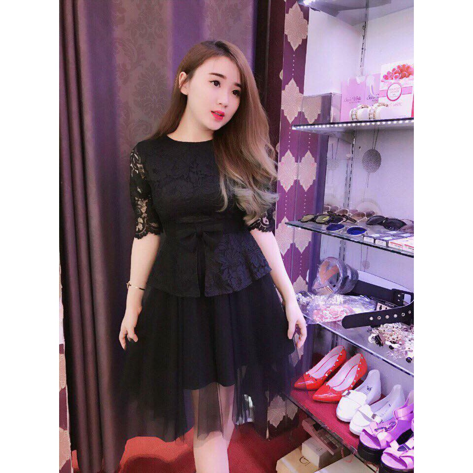 Đầm dự tiệc ren đầm xòe lưới Celyn Dress [KÈM ẢNH THẬT] | BigBuy360 - bigbuy360.vn