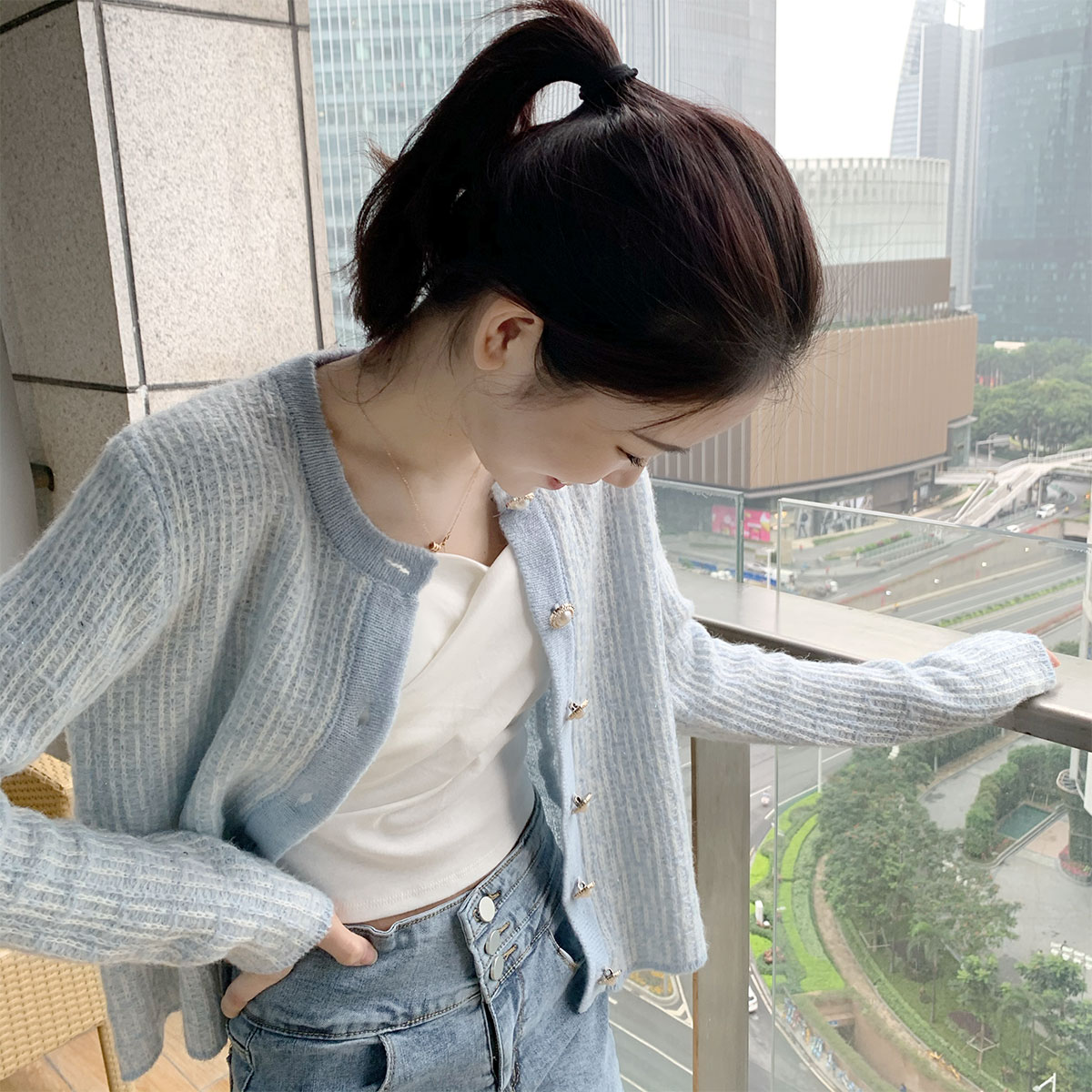 <Ready> Áo Khoác Len Cardigan Thời Trang Mùa Thu | BigBuy360 - bigbuy360.vn