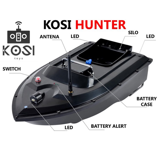 thuyền thả thính điều hiển cách xa 500m màu rằn ri hàng mới về siêu bền y hình vip bdshad8