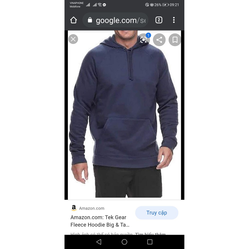 Tek Gear Hoodie Pullover - Áo nỉ Nam xuất dư VNXK - 2DKSHOP
