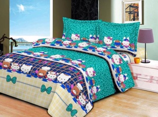 BỘ VỎ CHĂN GA GỐI DOREMON TEM THƯ