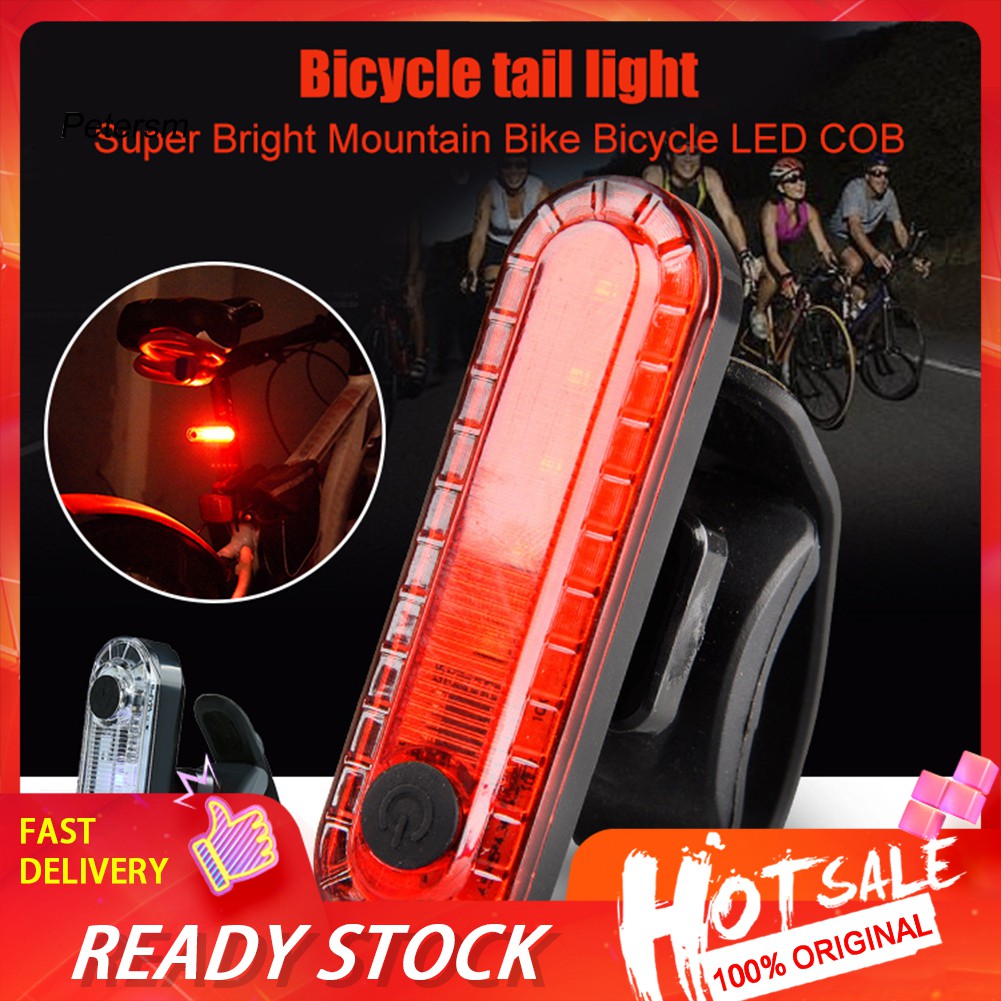 Đèn Led Cob Cảnh Báo An Toàn Cho Xe Đạp