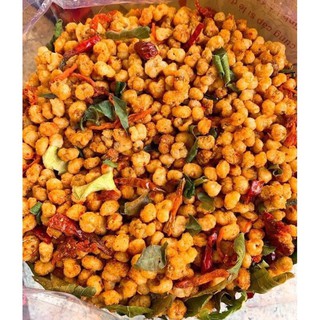 Bắp sấy khô bò lá chanh bắp lắc khô bò, đồ ăn vặt mẹ ốc