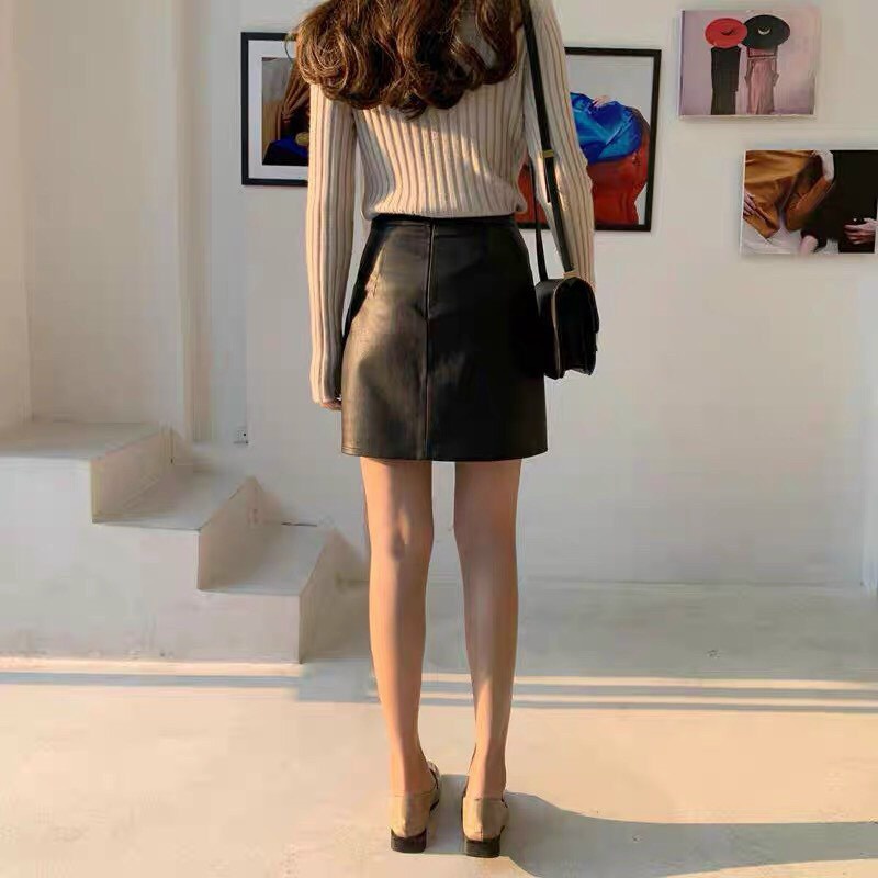 Chân Váy Ngắn Vải Da Siêu Sang Chảnh , Cân Mọi Oufil | BigBuy360 - bigbuy360.vn