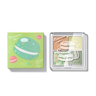 ZEESEA Bảng Phấn Mắt 4 Ô Dessert Collection Eyeshadow Palette Matcha Macaron