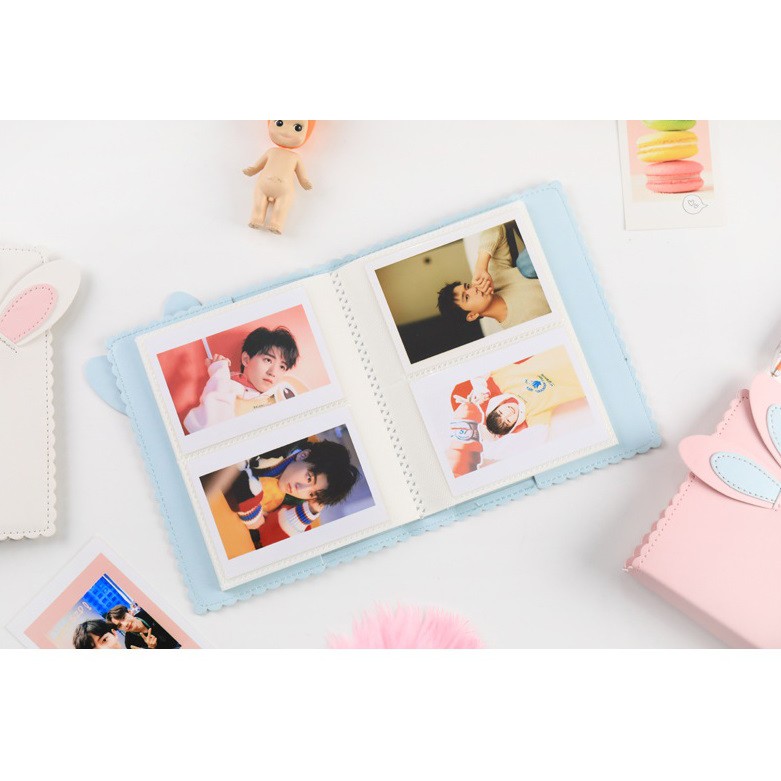 Album đựng ảnh  tai thỏ cực dễ thương bông bi house