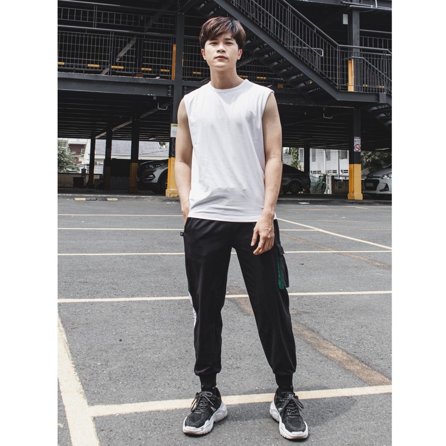 Áo Thun Ba Lỗ Nam Trơn Đơn Giản Vải Cotton Cao Cấp Thời Trang Y2010 B01 19618 |YaMe|