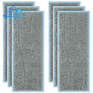 Bộ 6 miếng đệm lau nhà khi ướt rửa được thay thế cho IRobot Braava Jet M6
