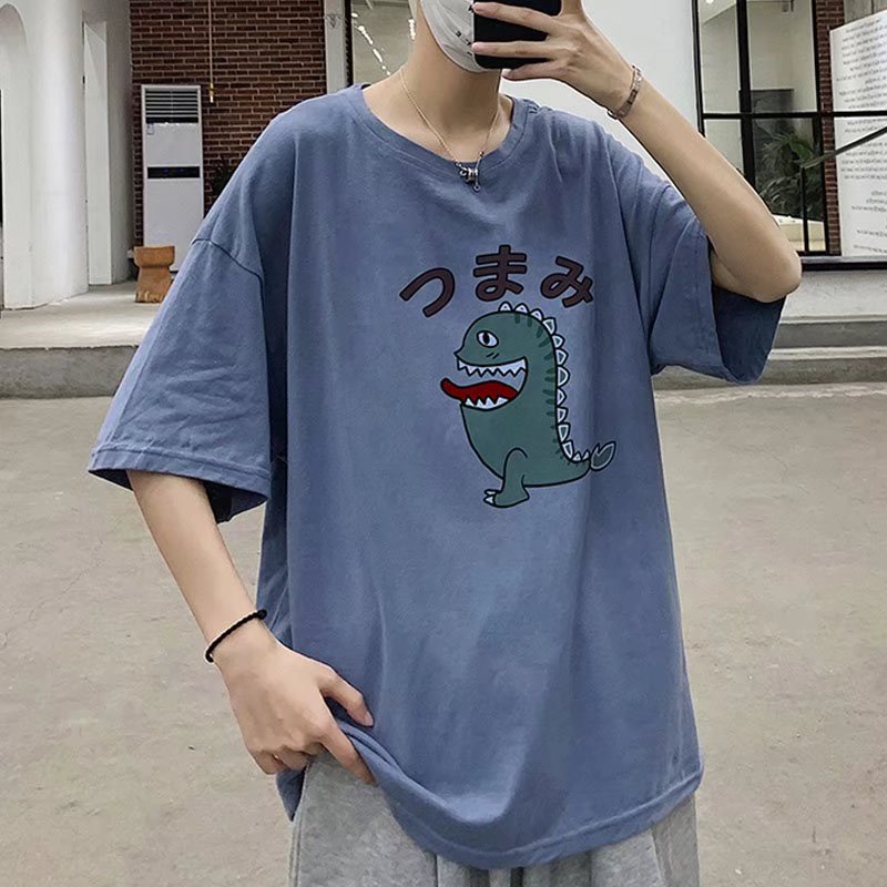 Áo Thun Tay Ngắn In Chữ M-8XL Phong Cách Hip Hop Cho Nam