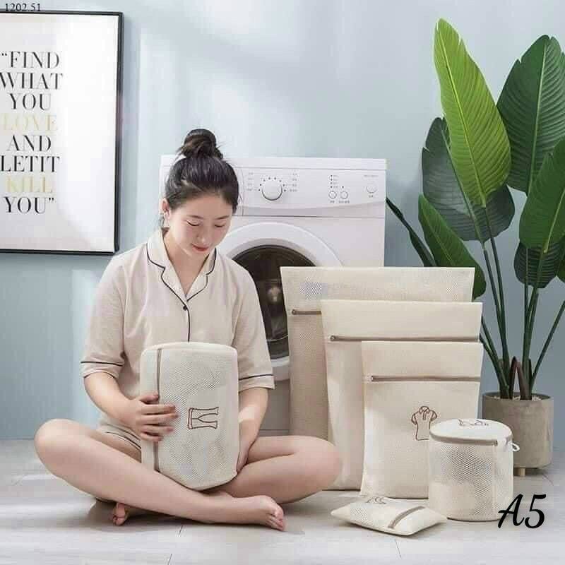 Set túi giặt đồ 6 chi tiết