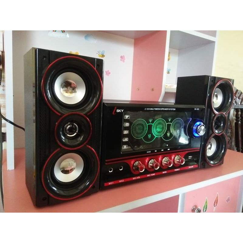 Loa Bluetooth, loa karaoke mini có điều khiển từ xa tiện lợi có nhiều tính năng