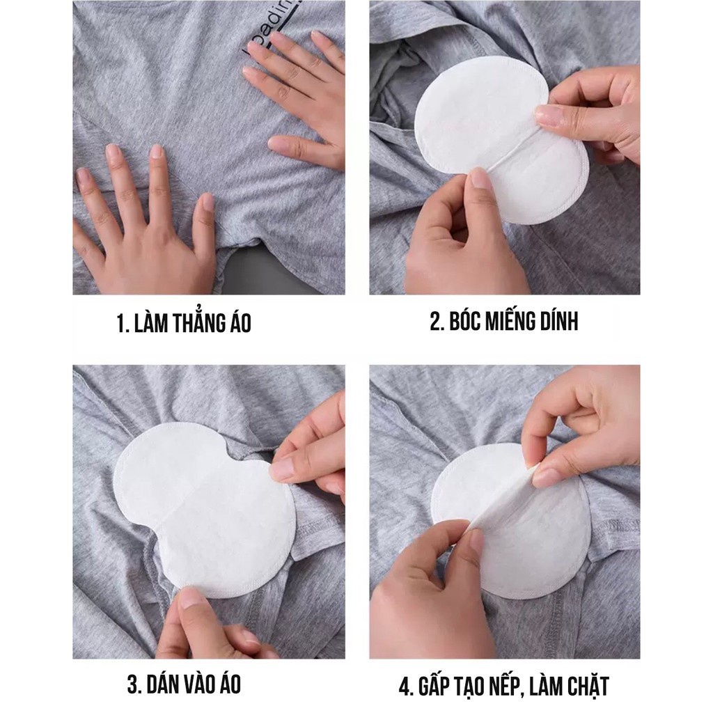 MIẾNG LÓT THẤM HÚT MỒ HÔI VÙNG NÁCH