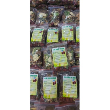 Trà sâm bí đao - Hoa cúc mick 13 vị nấu 5 - 7 lít nước