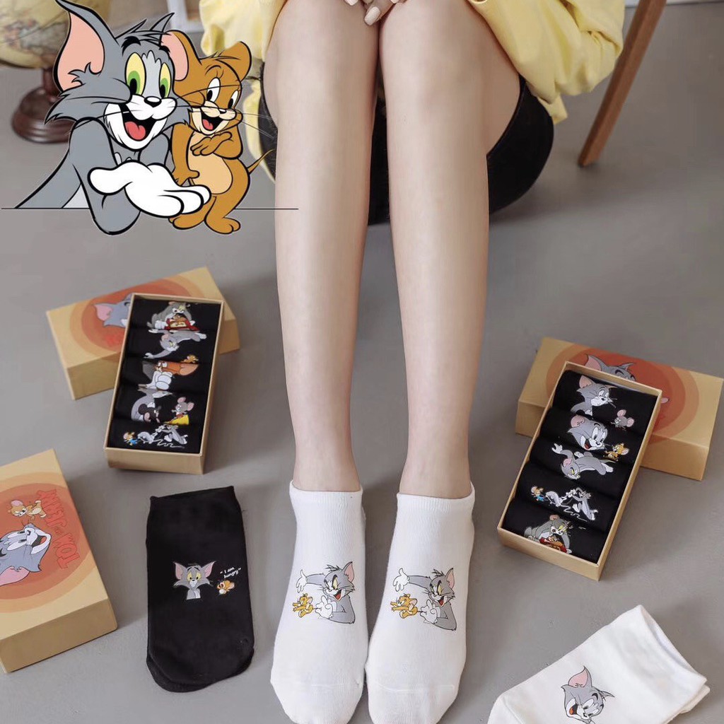 Vớ In Hình Hoạt Hình Tom And Jerry