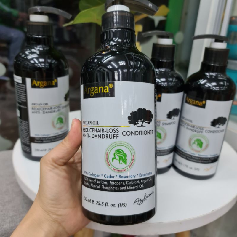 LẺ DẦU GỘI HOẶC XẢ ARGANA PHỤC HỒI VÀ GIẢM GẦU 500ML - 750ML