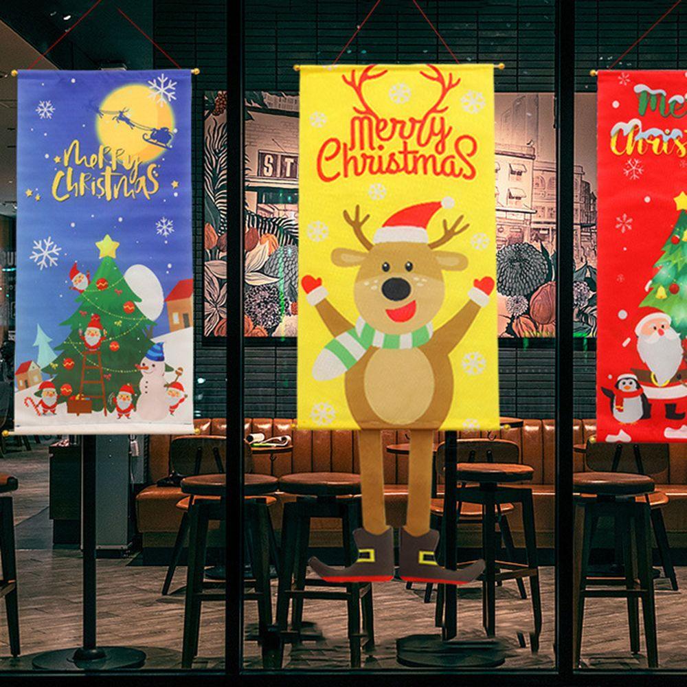 1 Dây Treo Cửa Trang Trí Giáng Sinh &amp; Năm Mới Hình Người Tuyết