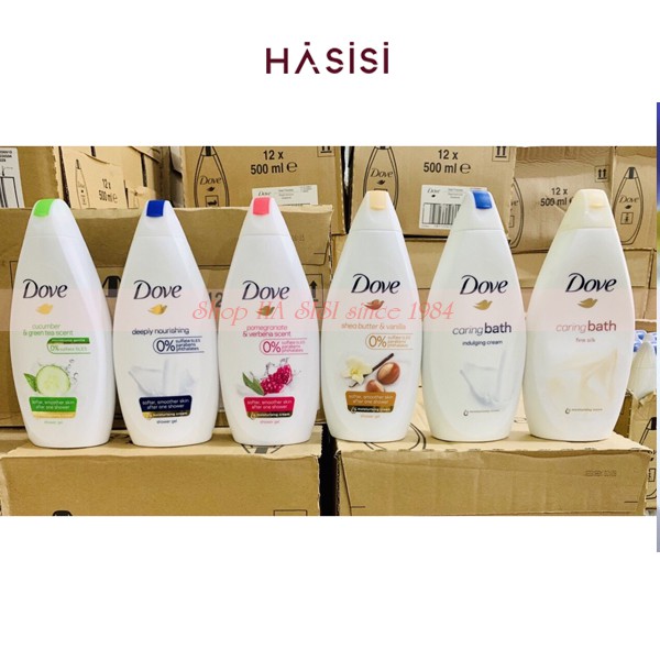 Sữa Tắm Dưỡng Ẩm Dove 500ml (Hàng Đức) | BigBuy360 - bigbuy360.vn