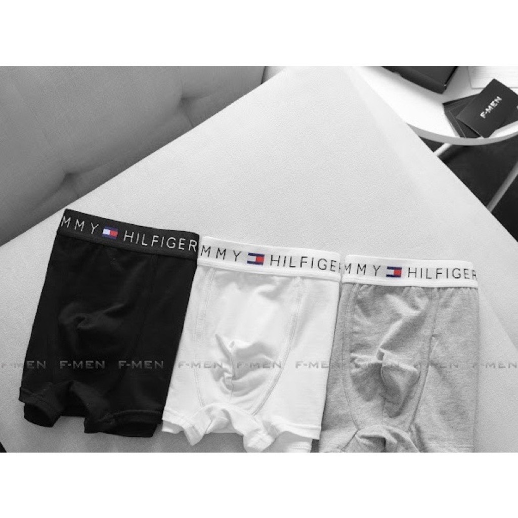 Quần lót nam, quần boxer in họa tiết Tomy cao cấp vải cotton mềm mịn thoáng mát phong cách nam tính - ARES SHOP
