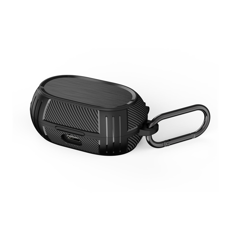 Ốp Điện Thoại Armor Mềm Nhám Bảo Vệ Toàn Diện Chống Sốc Cho Jabra Elite 7 Pro / Elite 7 Active / Elite 75t / Active 75t